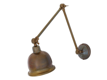 DALE - Adjustable brass wall lamp by mullan lighting - view 2